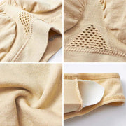 Big Size Seamless Sports Bra - Wire-Free Push Up Padded