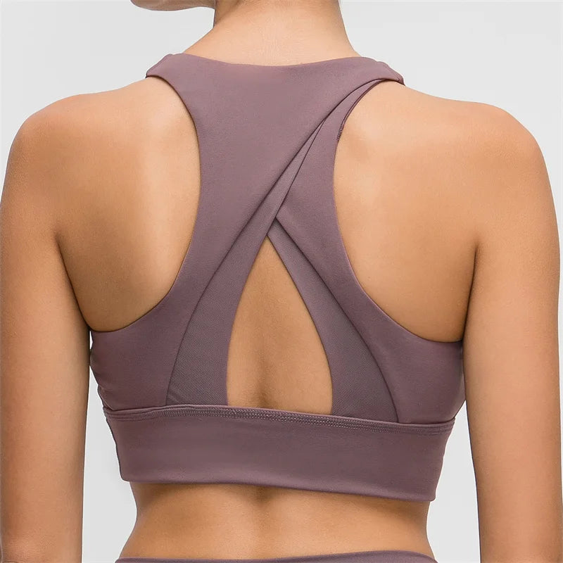 Casual Seamless Fitness Bra - Lightweight Breathable