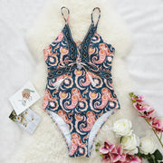BohoPatch One Piece Swimsuit