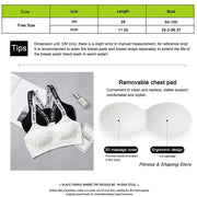 High Impact Seamless Sports Bra - Gym Yoga Performance