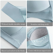 CALOFE Comfortable Yoga Fitness Sports Bra - Rimless Breathable