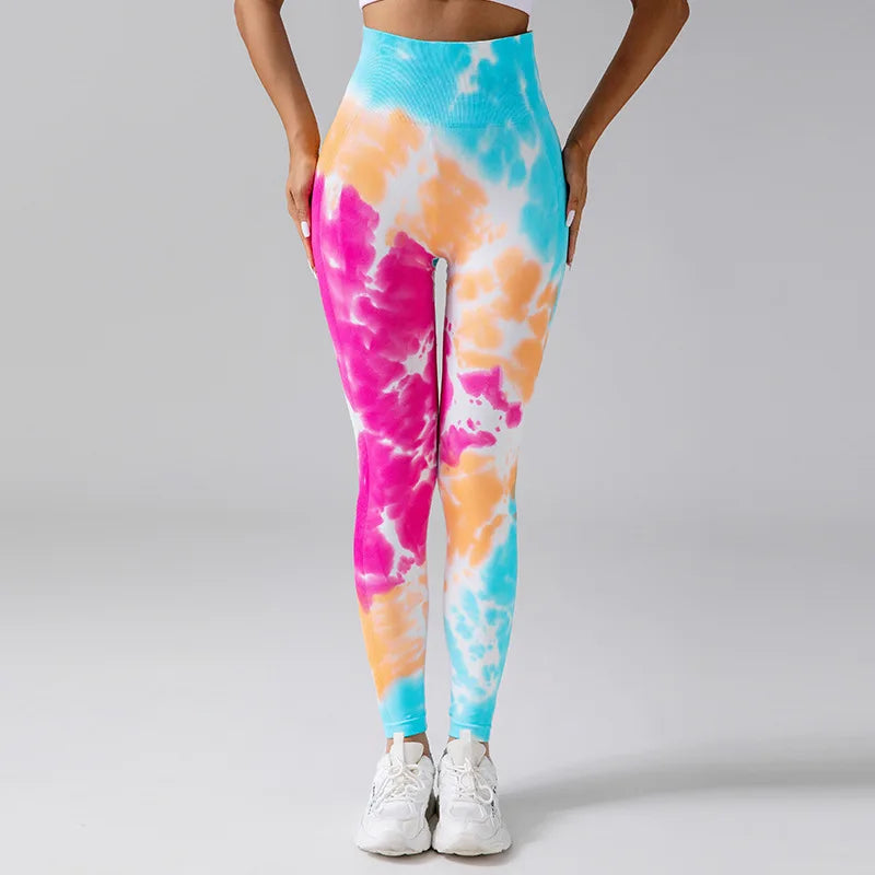 TieDyeFlow Yoga Legging