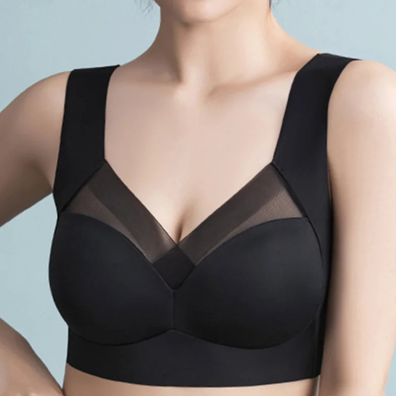 CALOFE Comfortable Yoga Fitness Sports Bra - Rimless Breathable