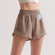High Waist Athletic Sport Shorts - Seamless Quick Drying