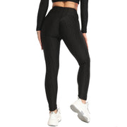 Ankle-Length Breathable Fitness Leggings - Chemical-Free Activewear