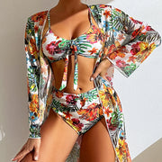 HighWaist Three Piece Bikini