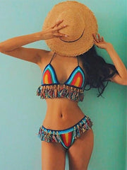 TasselWave Bikini Set