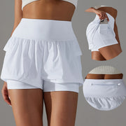 Hamidou Breathable Fitness Shorts - Utility Pocket Nylon