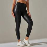 LuxeStretch PU Leather Legging