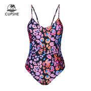 WildColor V-Neck Swimsuit