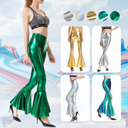 MetallicFlare High Waist Legging