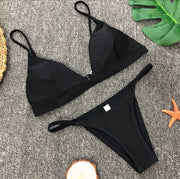 Brazilian Bikini Set - Modal Beach Style Wire-Free