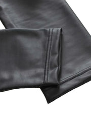 MidnightPanel Faux Leather Legging