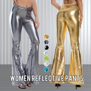 MetallicFlare High Waist Legging