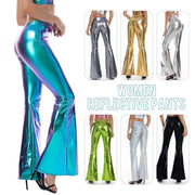 MetallicFlare High Waist Legging