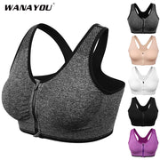 ZipSculpt Front Sports Bra