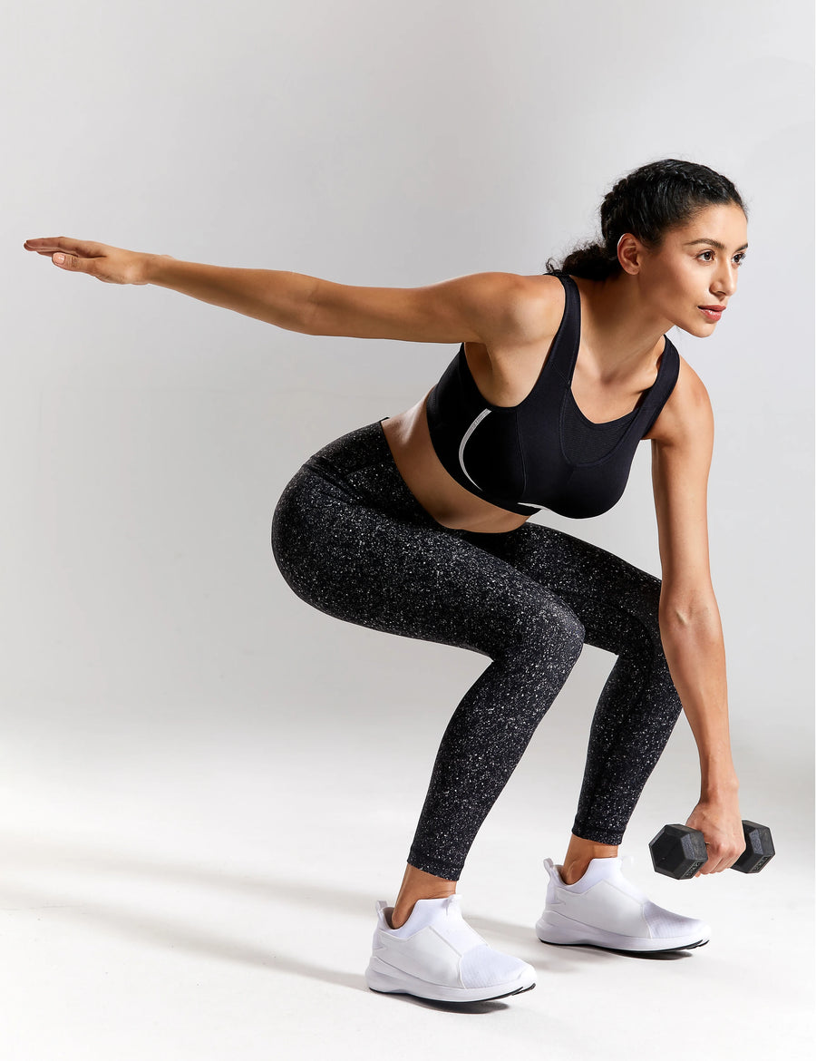 DELIMIRA High Impact Seamless Sports Bra - Full Support Minimizer