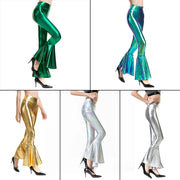 MetallicFlare High Waist Legging