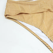 StripeBloom Bikini Set