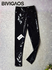 ShineCore PU Leather Legging