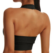 Sfisoft Women Push Up Sports Bra - Nylon Breathable Support